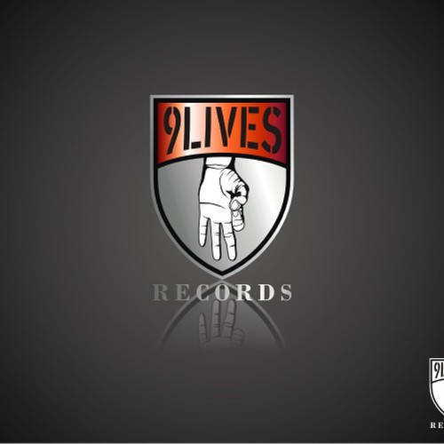 Design di 9 Lives Music Group Record Label LOGO di simolio