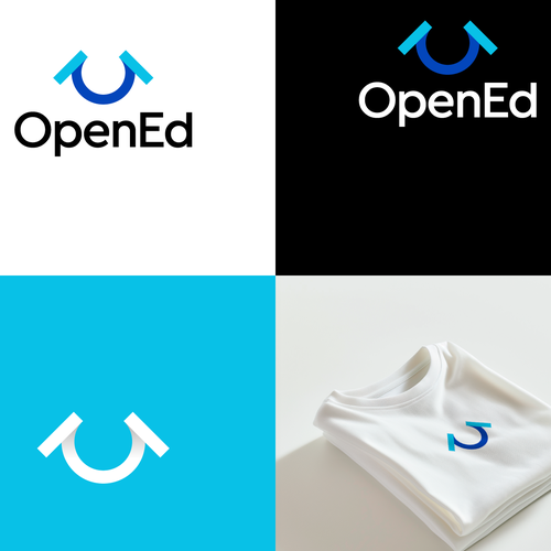 Design a timeless logo for the future of education. The world has changed. The future is open. Design by BrandWorks™