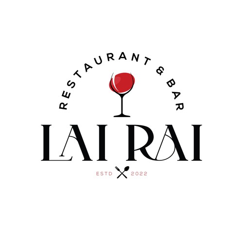 Design an approachable logo for a Vietnamese American fusion restaurant and bar - Lai Rai Design by Ruve