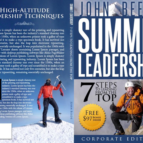 Leadership Guide for High School and College Students! Winning designer 'guaranteed' & will to go to print. Design by _renegade_