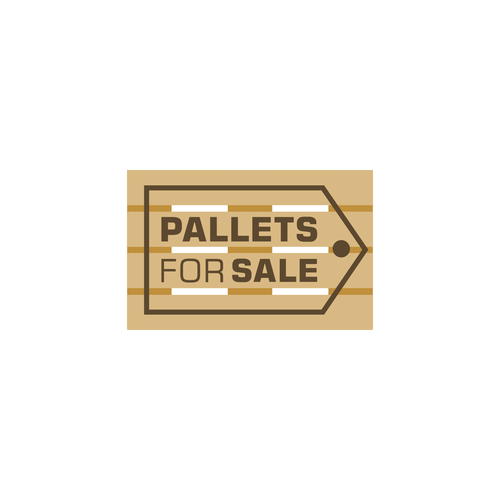 "PALLETS FOR SALE" needs a LOGO! Design by InfaSignia™