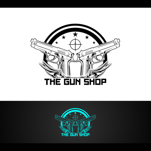 logo for The Gun Shop Logo design contest