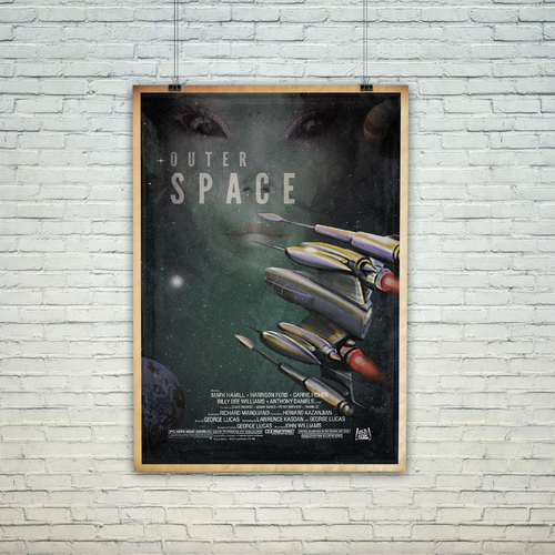 Create your own ‘80s-inspired movie poster! Ontwerp door squidy