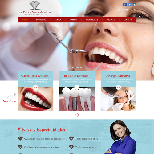 Web page design contest entry by mindfresh0007