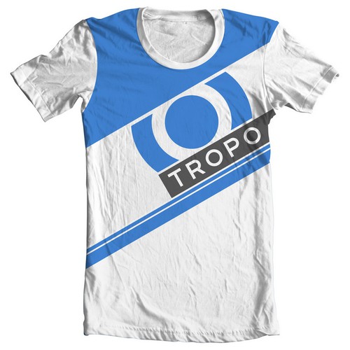 Funky shirt for Tropo - Voice and SMS APIs for developers Design by mindtrickattack