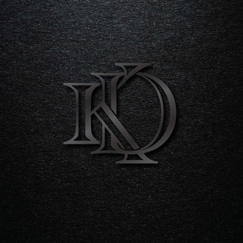 KD Monogram Logo Design by << ALI >>