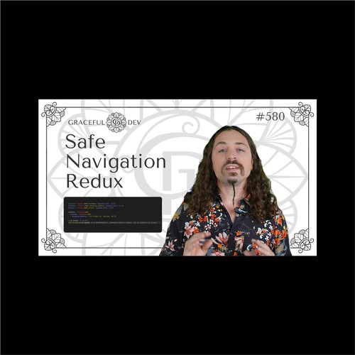 Video (YouTube etc.) Thumbnail Template for Software Development Screencast Episodes Design by ghandy ginanjar