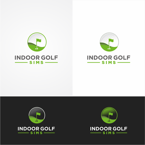 Brand New Indoor Golf Simulator Business - Looking for Great, Classy Logo Design by Bastika
