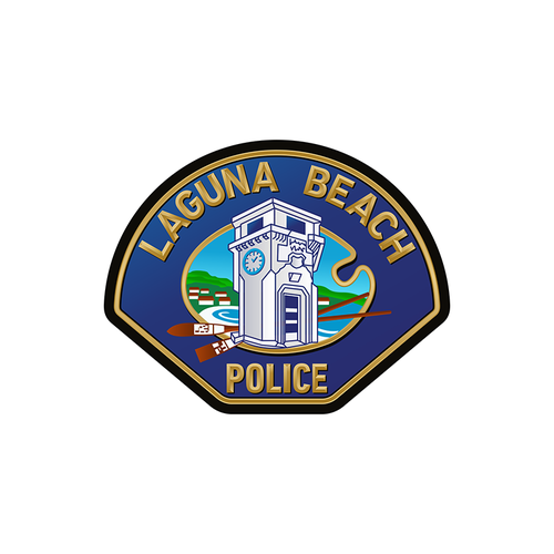 Laguna Beach Police Department Logo Design by Sanrix Graphic Design