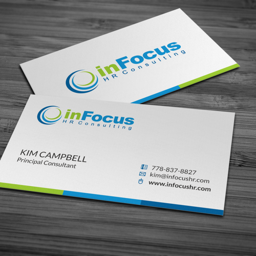 New business card and electronic letterhead for a Human Resources