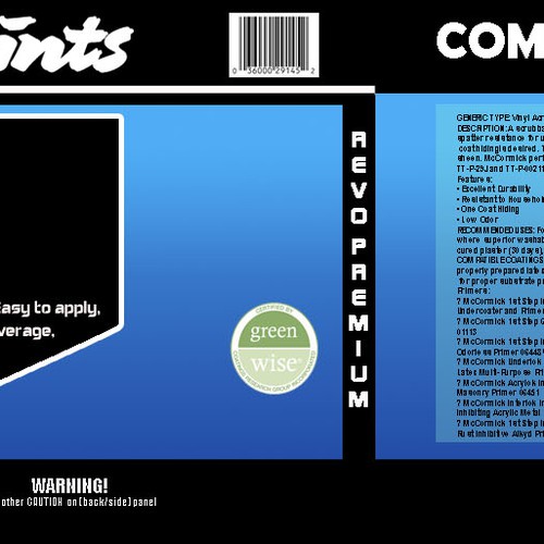 Design a new Paint Can label for a Premium Paint! Diseño de salimar