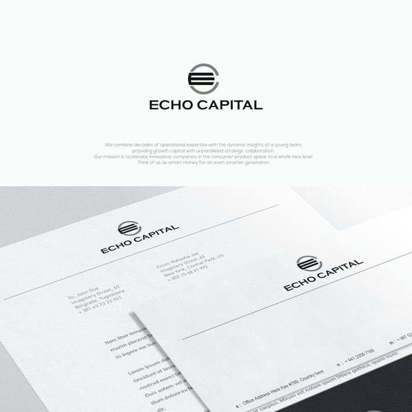 Build a brand for a private investment company