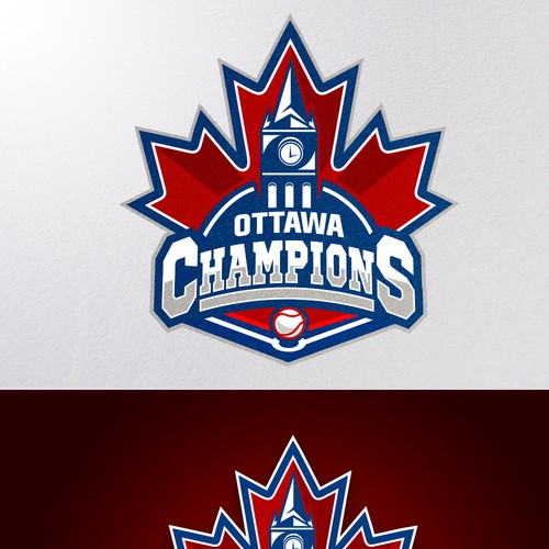 Design Ottawa Champions Baseball Club Logo di Hugor1