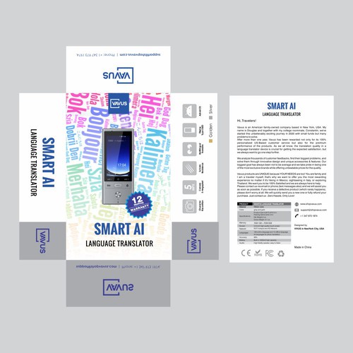 Design a great package for a Language Translator device Design von diviart