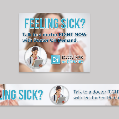 New banner ad wanted for Doctor On Demand Design by Vuk Vukovic