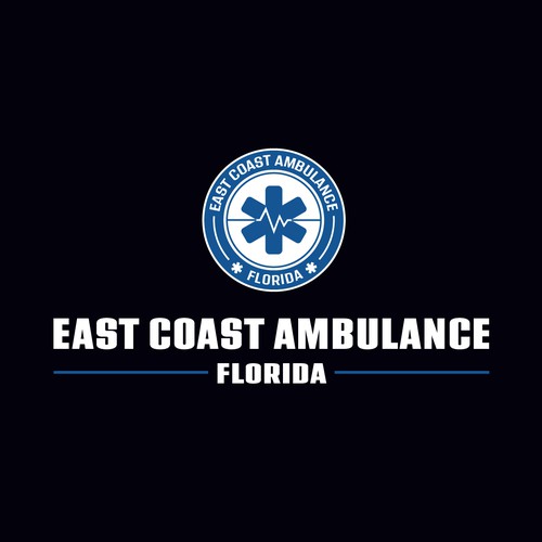 East Coast Ambulance Logo Design by Bogdan Oros