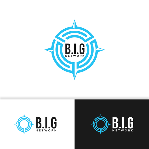 GPS BIG Network Logo Design by RahmaniaSafitri