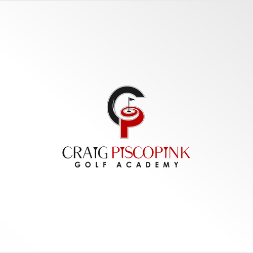 logo for Craig Piscopink Golf Academy or CP Golf Academy  Diseño de Daniel Tilica