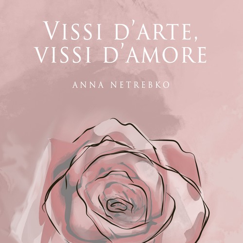 Illustrate a key visual to promote Anna Netrebko’s new album デザイン by Sourmango