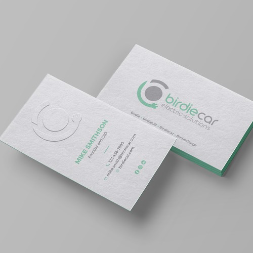 business card for company called birdie Design by Rakibh