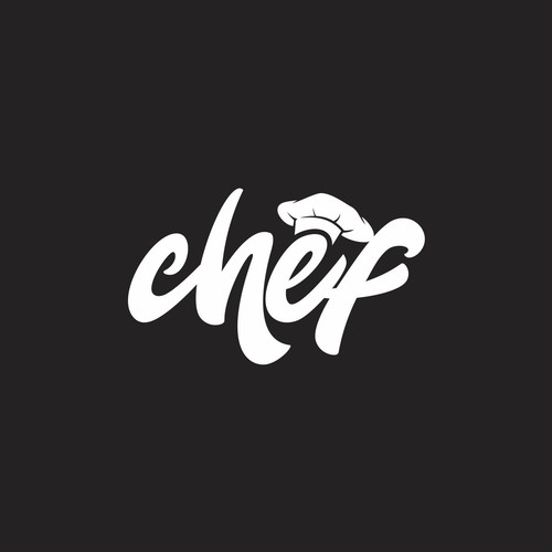 "CHEF": Food & Cooking Social Media Logo Design by chivee