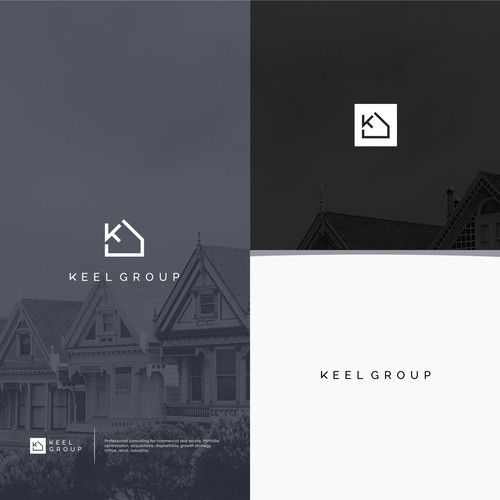 Logo for commercial real estate consulting company Design by ajie™