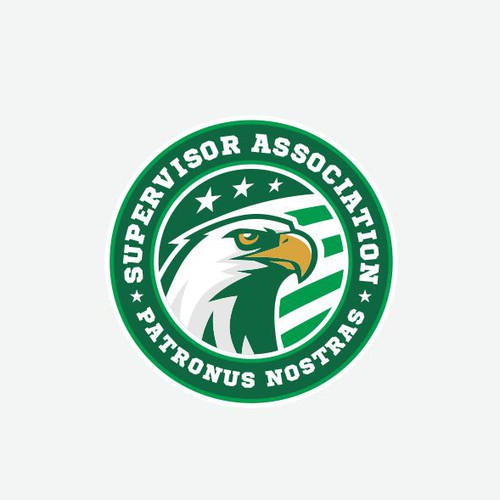 Border Patrol Supervisors Association Eagle Logo Design Design by coldwind