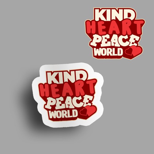 Design A Sticker That Embraces The Season and Promotes Peace Diseño de mozaikworld