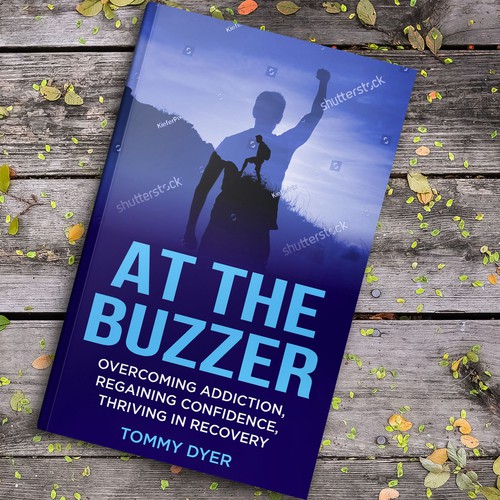 Book cover for inspirational, comeback story out of addiction into recovery! Design by studio02