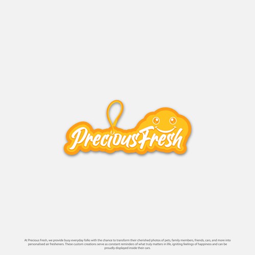 Create a Captivating Logo for Precious Fresh: Air fresheners that make you smile. Design by Divinehigh01