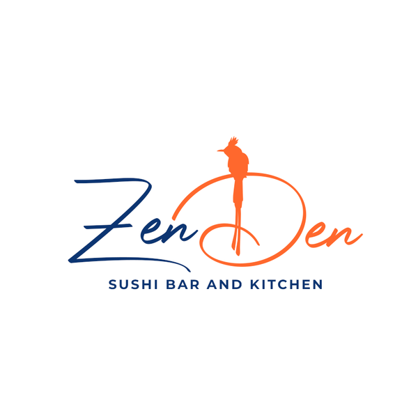 Design by emerald™ titled "Zen Den Sushi Bar and Kitchen Logo"