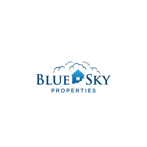 Create a Logo! Blue Sky Properties Design by Mamaana