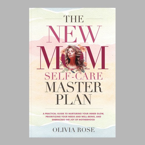 Self-care for New Moms book cover Ontwerp door manta.jakarta