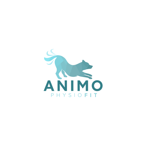 Create a trendy logo for a physiotherapy practice for dogs (and small animals) Design by sukadarma