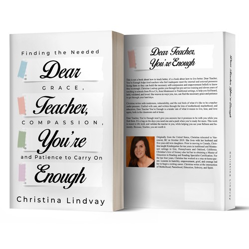 Dear Teacher (new book cover design) Guaranteed Winner! Ontwerp door Iva23