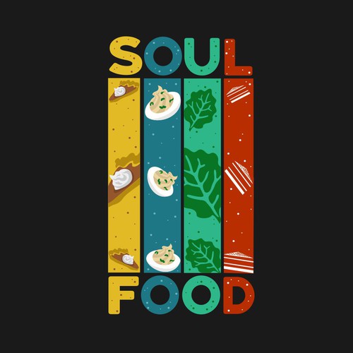 Design Soul Food/Foodie Themed T-Shirt Designs di BRTHR-ED