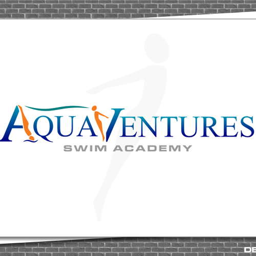 Swim School Logo Design by Dr. Pixel