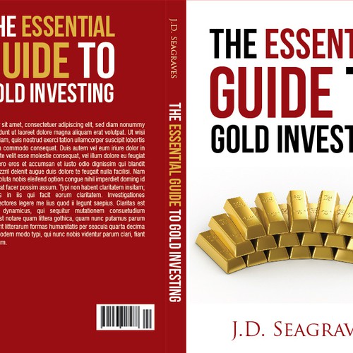 The Essential Guide to Gold Investing Book Cover Design por be ok