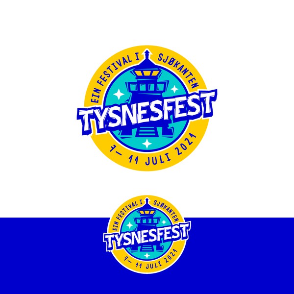 Design realizzato da steamdesign intitolato "Logo for music festival."