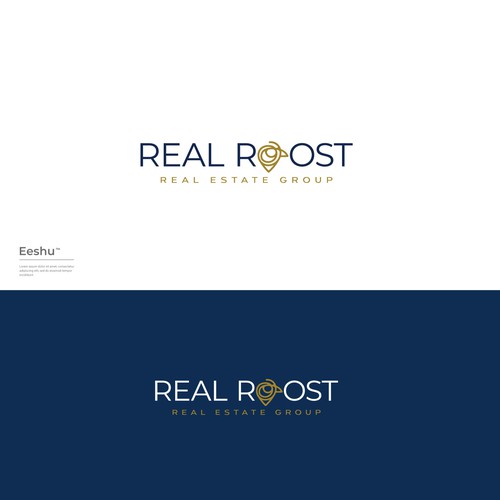 Innovative and Unforgettable: A Real Estate Logo Redesign Design by Eeshu