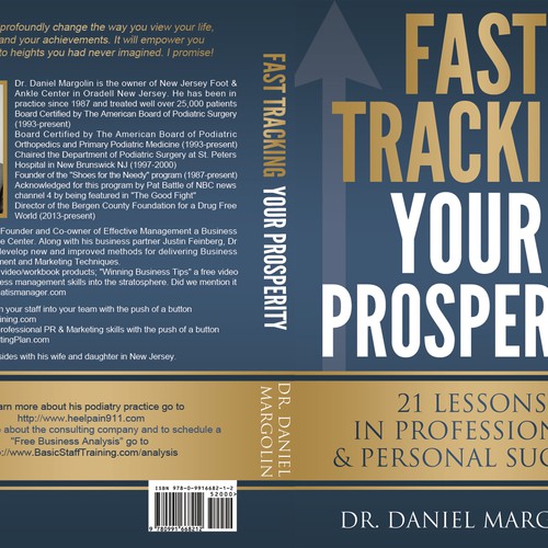 Book Cover wanted for "Fast Tracking Your Prosperity" Design by Mila.