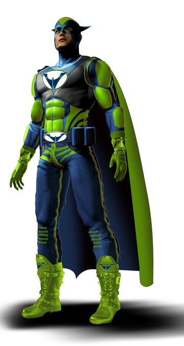 Create a superhero costume for BackMan... | Illustration or graphics ...