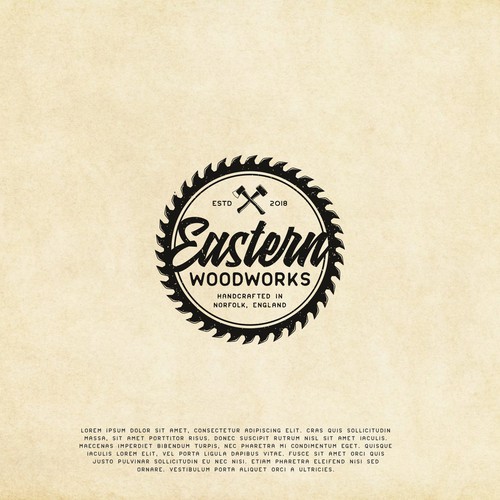 Design a modern Woodworking company logo Logo design contest