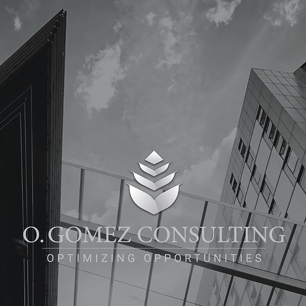 Design by doublebeep. titled "O. GOMEZ CONSULTING"