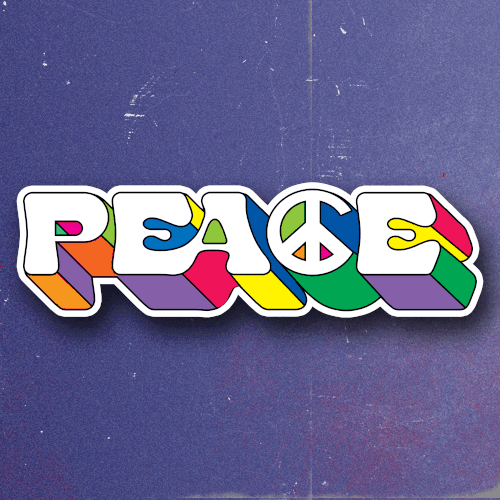 Design A Sticker That Embraces The Season and Promotes Peace Diseño de Graphics Guru 87