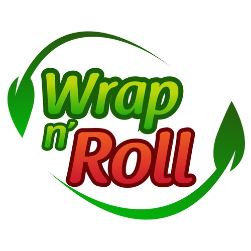 HAVE FUN creating a logo for WRAP N ROLL food tuck and then do MORE ...