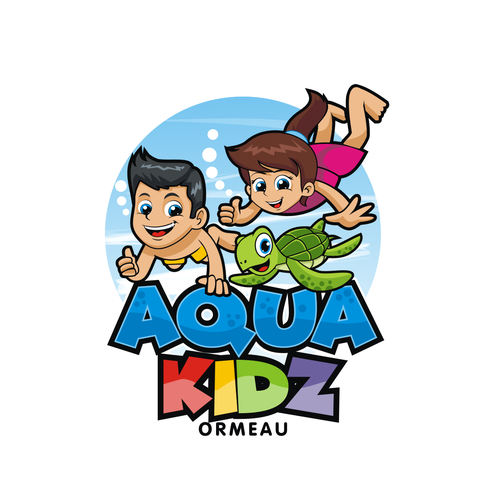 Diseño de Learn to swim for 3 month olds up to squad level swimming. Focus on fun and young children/babies de .m.i.a.