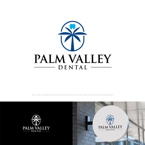 Modern Simple Logo for Dental Luxury Boutique Design by Dezineexpert⭐