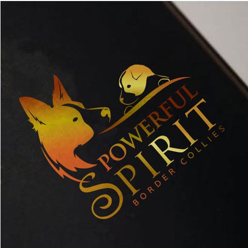 Creat a powerful, loving Border Collie (this is a dog breed) breeder logo Design by Bossall691