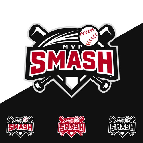 MVP Smash Softball Design by JDRA Design